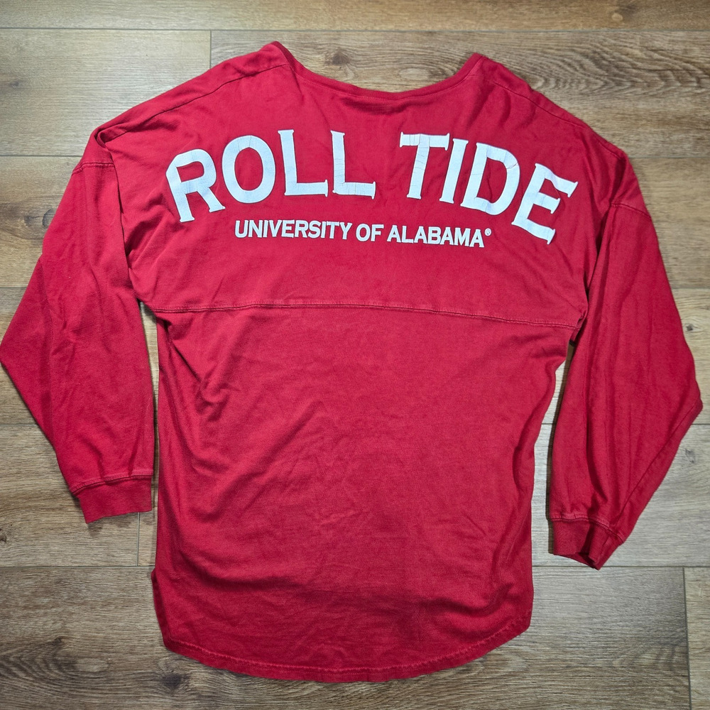 Venley Alabama Roll Tide Spirit Jersey Shirt Adult L Crimson NCAA Gameday